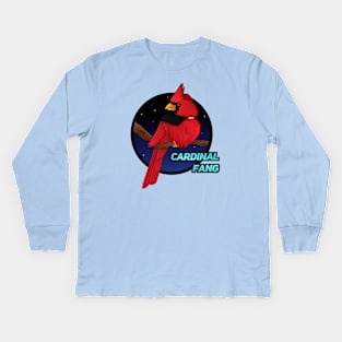 Cardinal Fang Kids Long Sleeve T-Shirt